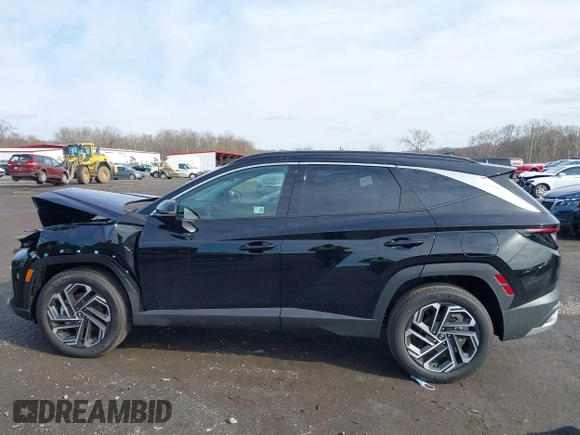 2025 Hyundai Tucson Limited with VIN 5NMJECDE8SH492020, listed as a IAAI auction lot 41457064 with 413 mi miles. Bid and sale history available at carsss.com. Image 14.