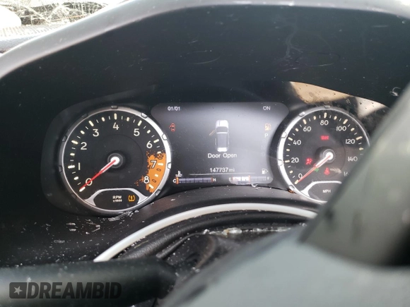 2016 Jeep Renegade Limited with VIN ZACCJBDT7GPC71488, listed as a Copart auction lot 54675825 with 147,737 mi miles and Salvage title. Bid and sale history available at DreamBid. Image 9.
