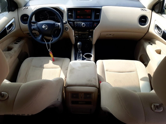 2016 Nissan Pathfinder S with VIN 5N1AR2MM9GC661579, listed as a Copart auction lot 63883934 with 147,497 mi miles and Salvage title. Bid and sale history available at DreamBid. Image 8.