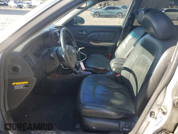 2005 Hyundai Sonata GLS with VIN KMHWF35H25A210105, listed as a Copart auction lot 47870105 with 143,002 mi miles and Salvage Title. Bid and sale history available at carsss.com. Image 7.