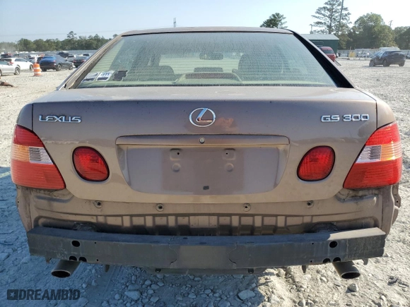 2000 Lexus GS 300 with VIN JT8BD68S0Y0112832, listed as a Copart auction lot 74712164 with 340,411 mi miles and Salvage Title. Bid and sale history available at carsss.com. Image 6.