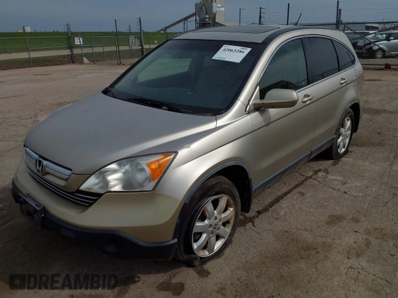 2008 Honda CR-V EX-L with VIN JHLRE48778C056595, listed as a IAAI auction lot 42063286 with 173,880 mi miles. Bid and sale history available at carsss.com. Image 2.