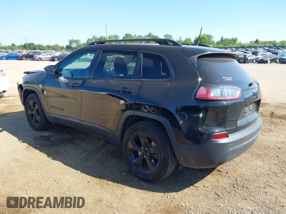 2019 Jeep Cherokee Latitude Plus with VIN 1C4PJMLB3KD375361, listed as a IAAI auction lot 42654334 with 84,373 mi miles and . Bid and sale history available at DreamBid. Image 3.