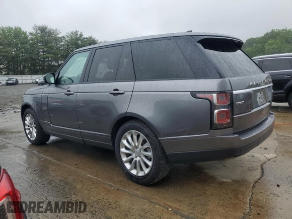 2018 Land Rover Range Rover HSE с VIN SALGS2RK8JA503305, выставлен на аукционе Copart как лот 59299175 с пробегом 59 332 миль миль и Чистый • Clean title. История ставок и продаж доступна на DreamBid. Изображение 2.
