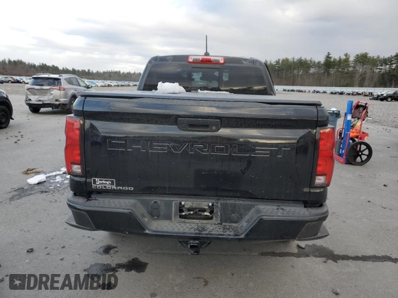 2024 Chevrolet Colorado 4WD Z71 with VIN 1GCPTDEK5R1118964, listed as a Copart auction lot 82744504 with 11,090 mi miles and Salvage Title. Bid and sale history available at carsss.com. Image 6.