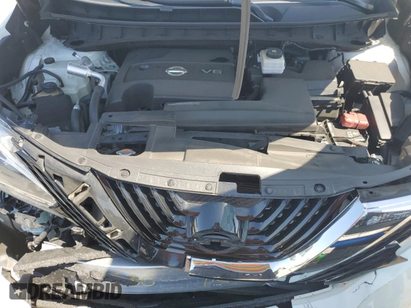 2018 Nissan Murano SV z VIN 5N1AZ2MG8JN194435, wystawiony jako Copart lot #56951315 z przebiegiem 21 944 mil mil oraz Szkoda całkowita • Salvage title. Historia ofert i sprzedaży dostępna na DreamBid. Obrazek 12.