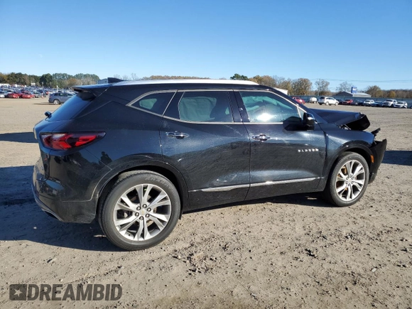 2019 Chevrolet Blazer Premier with VIN 3GNKBFRS1KS694470, listed as a Copart auction lot 84202244 with 56,069 mi miles and Salvage title. Bid and sale history available at DreamBid. Image 3.