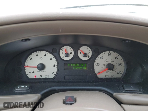 2004 Mercury Sable LS Premium with VIN 1MEHM55S34A608589, listed as a Copart auction lot 46110385 with 113,919 mi miles and Salvage Title. Bid and sale history available at carsss.com. Image 9.