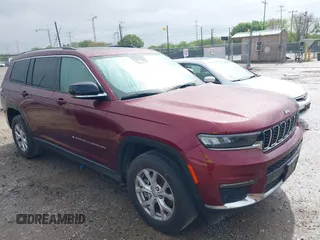 2021 Jeep Grand Cherokee Limited z VIN 1C4RJKBGXM8161859, wystawiony jako IAAI lot #41889257 z przebiegiem 46 965 mil mil oraz . Historia ofert i sprzedaży dostępna na DreamBid. Obrazek 1.