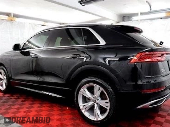 2023 Audi Q8 Premium with VIN WA1AVBF1XPD017791, listed as a Copart auction lot 87534725 with 19,373 mi miles and Clean title. Bid and sale history available at DreamBid. Image 3.