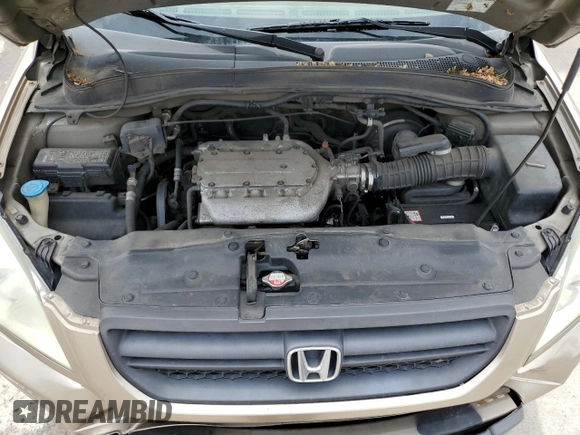 2005 Honda Pilot EX-L z VIN 2HKYF185X5H531689, wystawiony jako Copart lot #58273755 z przebiegiem 212 924 mil mil oraz Nie do naprawy • Non repairable. Historia ofert i sprzedaży dostępna na DreamBid. Obrazek 12.
