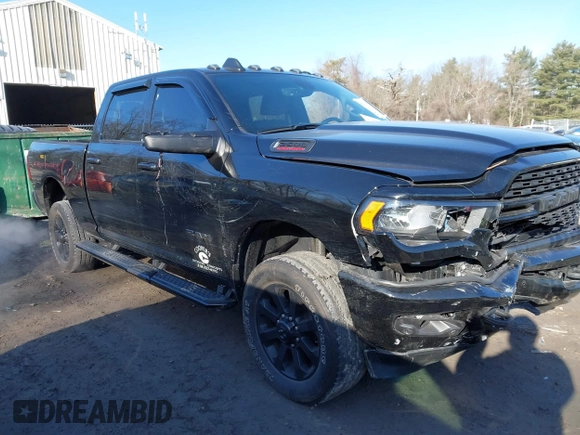 2024 Ram 2500 Big Horn with VIN 3C6UR5DJ9RG269153, listed as a IAAI auction lot 41777937 with 25,060 mi miles. Bid and sale history available at carsss.com. Image 1.