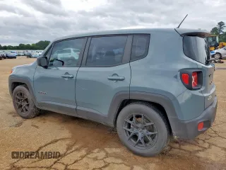 2017 Jeep Renegade Sport with VIN ZACCJAAB3HPG17236, listed as a Copart auction lot 60758135 with 123,000 mi miles and Salvage title. Bid and sale history available at DreamBid. Image 2.