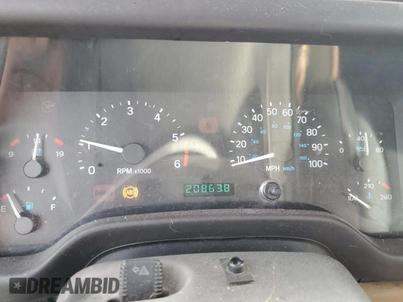 2000 Jeep Wrangler Sahara with VIN 1J4FA59S6YP739265, listed as a Copart auction lot 87437674 with 208,638 mi miles and Clean title. Bid and sale history available at DreamBid. Image 9.