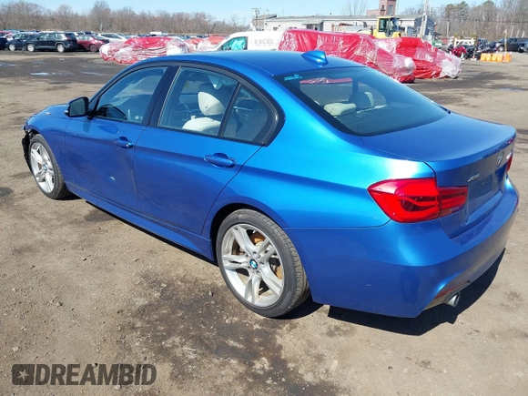 2017 BMW 3 Series 340i xDrive with VIN WBA8B7C5XHK806485, listed as a IAAI auction lot 41833087 with 113,236 mi miles. Bid and sale history available at carsss.com. Image 3.