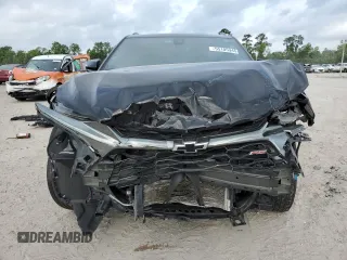 2022 Chevrolet Blazer RS with VIN 3GNKBERS0NS112129, listed as a Copart auction lot 55105345 with 27,600 mi miles and Salvage title. Bid and sale history available at DreamBid. Image 5.