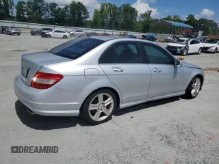 2010 Mercedes-Benz C 300 Sport with VIN WDDGF5EB1AF400092, listed as a Copart auction lot 65282535 with Not provided miles and Clean title. Bid and sale history available at DreamBid. Image 3.