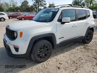 2019 Jeep Renegade Altitude with VIN ZACNJBBB4KPK42233, listed as a Copart auction lot 53756605 with 87,381 mi miles and Salvage title. Bid and sale history available at DreamBid. Image 1.