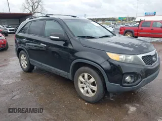 2012 Kia Sorento LX with VIN 5XYKT4A21CG188680, listed as a IAAI auction lot 41936782 with 228,817 mi miles. Bid and sale history available at carsss.com. Image 1.
