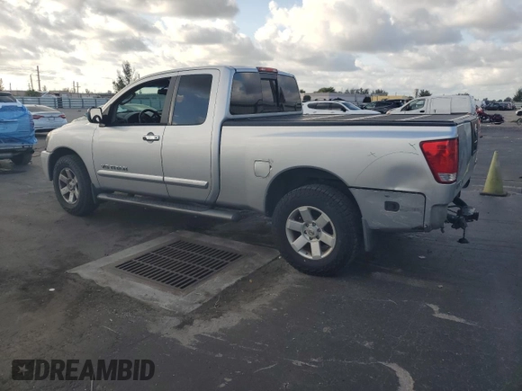2006 Nissan Titan XE with VIN 1N6AA06B46N505672, listed as a Copart auction lot 56166505 with 142,458 mi miles and Non repairable. Bid and sale history available at DreamBid. Image 2.