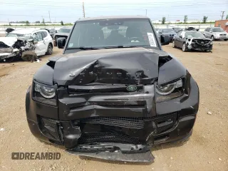 2023 Land Rover Defender X с VIN SALEXEEU8P2165523, выставлен на аукционе Copart как лот 65044174 с пробегом 16 560 миль миль и Списание • Salvage title. История ставок и продаж доступна на DreamBid. Изображение 5.