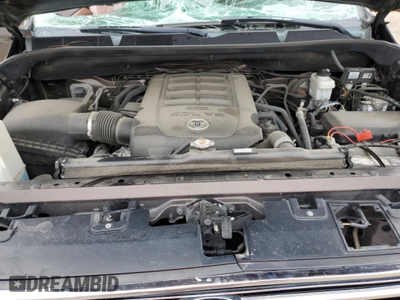 2019 Toyota Tundra SR5 z VIN 5TFAY5F15KX848587, wystawiony jako Copart lot #42734655 z przebiegiem 95 078 mil mil oraz Czysty tytuł • Clean title. Historia ofert i sprzedaży dostępna na DreamBid. Obrazek 12.