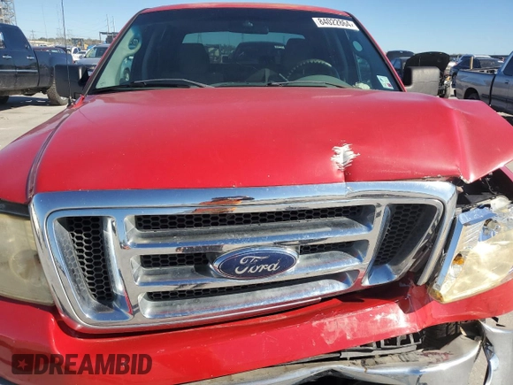 2007 Ford F-150 XLT with VIN 1FTRW02W07KD03916, listed as a Copart auction lot 84022864 with Not provided miles and Salvage title. Bid and sale history available at DreamBid. Image 11.