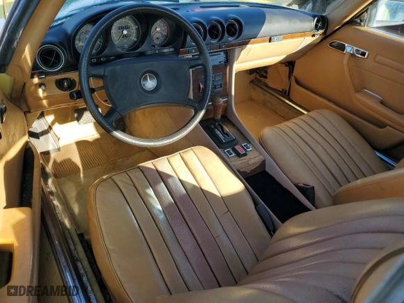1981 Mercedes-Benz 380 Series 380SL with VIN WDBBA45A2BB001364, listed as a Copart auction lot 88170215 with 151,239 mi miles and Clean Title. Bid and sale history available at carsss.com. Image 8.