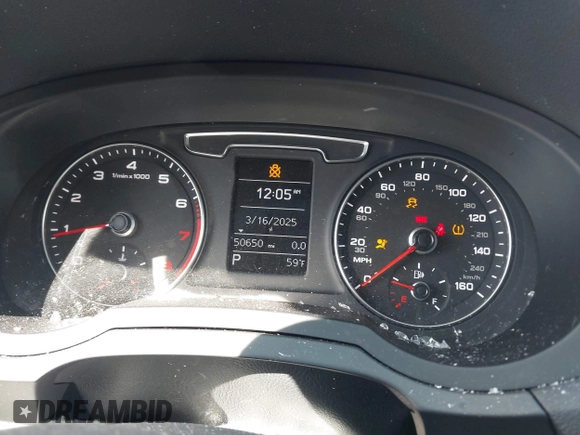2018 Audi Q3 Premium Plus with VIN WA1HCCFS7JR021004, listed as a IAAI auction lot 41823515 with 50,650 mi miles. Bid and sale history available at carsss.com. Image 7.