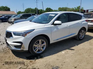 2021 Acura RDX w/Advance Package with VIN 5J8TC2H70ML011006, listed as a Copart auction lot 58204134 with 28,274 mi miles. Bid and sale history available at carsss.com. Image 1.