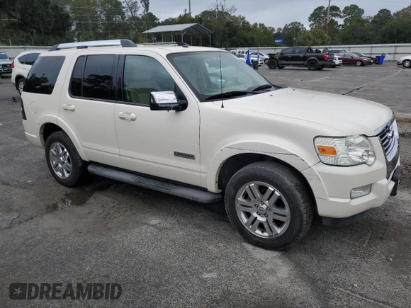 2008 Ford Explorer Limited with VIN 1FMEU65E28UA68639, listed as a Copart auction lot 81473534 with 100,073 mi miles and Salvage title. Bid and sale history available at DreamBid. Image 4.