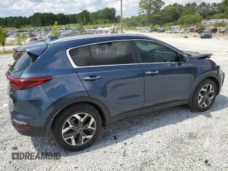 2021 Kia Sportage EX with VIN KNDPN3AC1M7891004, listed as a Copart auction lot 60195965 with 68,723 mi miles and Salvage title. Bid and sale history available at DreamBid. Image 3.