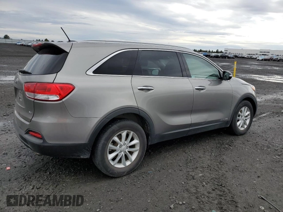 2018 Kia Sorento LX V6 with VIN 5XYPGDA57JG406719, listed as a Copart auction lot 50101275 with 99,528 mi miles and Salvage Title. Bid and sale history available at carsss.com. Image 3.