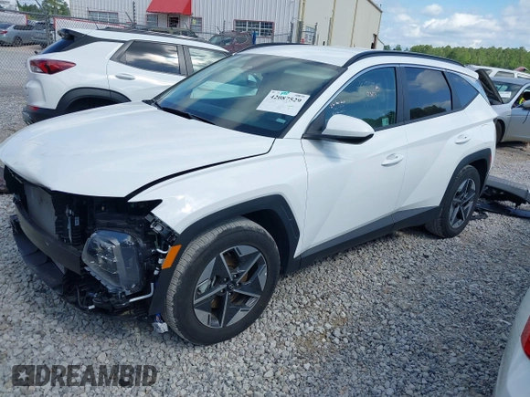 2025 Hyundai Tucson SEL with VIN 5NMJB3DE2SH492894, listed as a IAAI auction lot 42087529 with 7,903 mi miles. Bid and sale history available at carsss.com. Image 2.