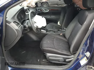 2019 Nissan Sentra SV with VIN 3N1AB7AP9KY215293, listed as a Copart auction lot 88213525 with 48,725 mi miles and Salvage Title. Bid and sale history available at DreamBid. Image 7.