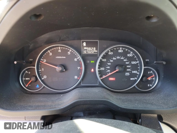 2013 Subaru Outback 2.5i with VIN 4S4BRCAC2D1311644, listed as a Copart auction lot 44921615 with 107,020 mi miles and Salvage title. Bid and sale history available at DreamBid. Image 9.