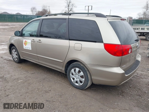 2007 Toyota Sienna CE with VIN 5TDZK23C57S022957, listed as a IAAI auction lot 41723136 with 201,290 mi miles and . Bid and sale history available at DreamBid. Image 3.
