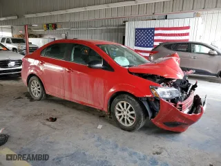 2017 Chevrolet Sonic LT with VIN 1G1JD5SH7H4120058, listed as a Copart auction lot 45819815 with 0 mi miles and Non Repairable. Bid and sale history available at carsss.com. Image 4.