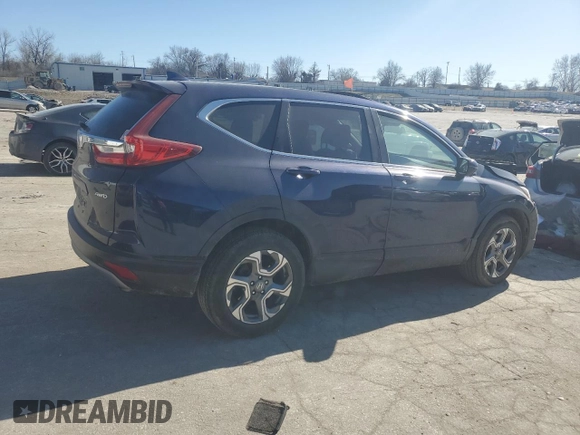 2018 Honda CR-V EX-L with VIN 5J6RW2H86JL004561, listed as a Copart auction lot 47167965 with 109,719 mi miles and Salvage Title. Bid and sale history available at carsss.com. Image 3.