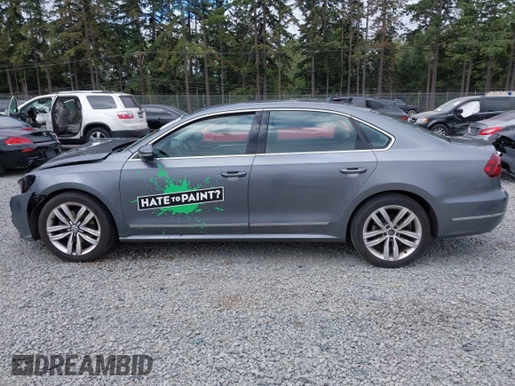 2017 Volkswagen Passat SE with VIN 1VWGT7A36HC063747, listed as a IAAI auction lot 42830924 with 85,120 mi miles and . Bid and sale history available at DreamBid. Image 14.