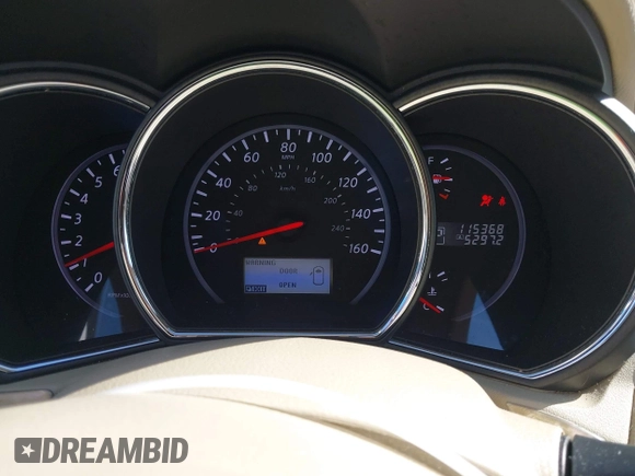2011 Nissan Murano LE with VIN JN8AZ1MU6BW061788, listed as a IAAI auction lot 41984205 with 115,368 mi miles and . Bid and sale history available at carsss.com. Image 7.