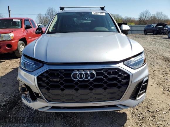 2023 Audi Q5 S line Premium with VIN WA1GAAFY9P2012980, listed as a Copart auction lot 52747465 with 59,690 mi miles and Salvage Title. Bid and sale history available at carsss.com. Image 5.