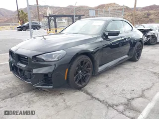2023 BMW M2 with VIN 3MF13DM02P8D48974, listed as a IAAI auction lot 41471234 with 3,644 mi miles. Bid and sale history available at carsss.com. Image 2.