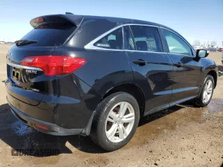 2015 Acura RDX with VIN 5J8TB4H31FL801526, listed as a Copart auction lot 55628205 with 392,091 mi miles and Clean Title. Bid and sale history available at carsss.com. Image 3.