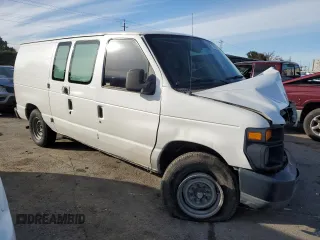 2011 Ford Econoline Cargo Commercial with VIN 1FTNE1EW6BDB06376, listed as a Copart auction lot 87075044 with 229,271 mi miles and Salvage Title. Bid and sale history available at DreamBid. Image 4.
