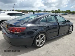 2014 Volkswagen CC R-Line with VIN WVWAN7AN5EE534548, listed as a Copart auction lot 61730364 with 104,545 mi miles and Salvage Title. Bid and sale history available at carsss.com. Image 3.