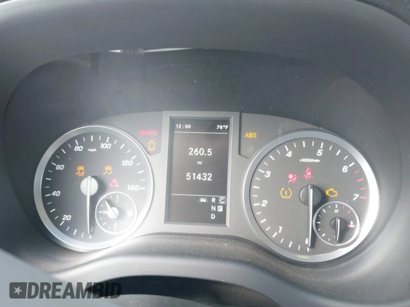 2023 Mercedes-Benz Metris with VIN W1WV0FEY8P4234904, listed as a IAAI auction lot 41459733 with 51,432 mi miles and . Bid and sale history available at DreamBid. Image 7.
