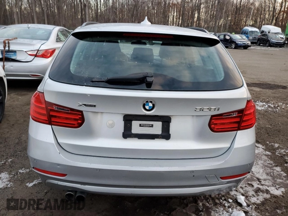 2014 BMW 3 Series 328i xDrive with VIN WBA3G7C5XEKN37332, listed as a Copart auction lot 83823084 with Not Provided miles and Clean Title. Bid and sale history available at carsss.com. Image 6.