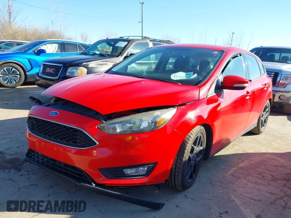2016 Ford Focus SE with VIN 1FADP3K20GL332791, listed as a IAAI auction lot 41751763 with 157,093 mi miles and . Bid and sale history available at carsss.com. Image 2.