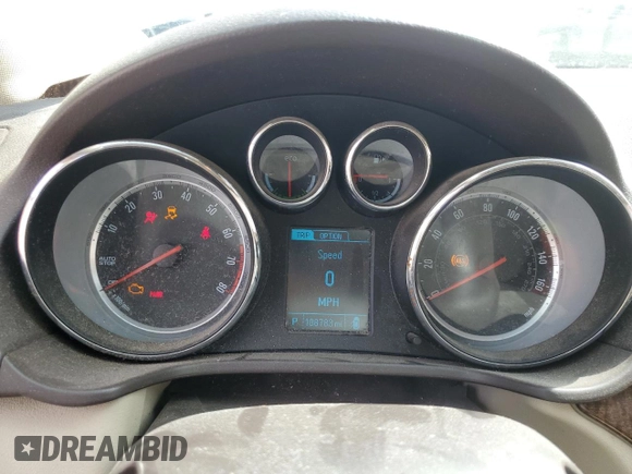 2013 Buick Regal with VIN 2G4GR5ER3D9247996, listed as a Copart auction lot 54989545 with 108,783 mi miles and Salvage title. Bid and sale history available at DreamBid. Image 9.